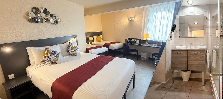 vue d'une chambre