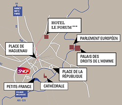 situation de l'hotel